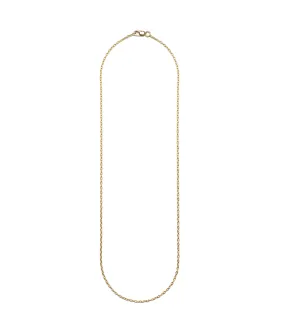 14k Gold Delicate Chain Necklace