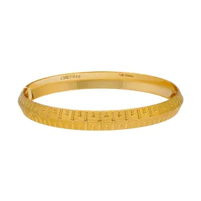 22K Yellow Gold Kada Bangle (25.6gm)