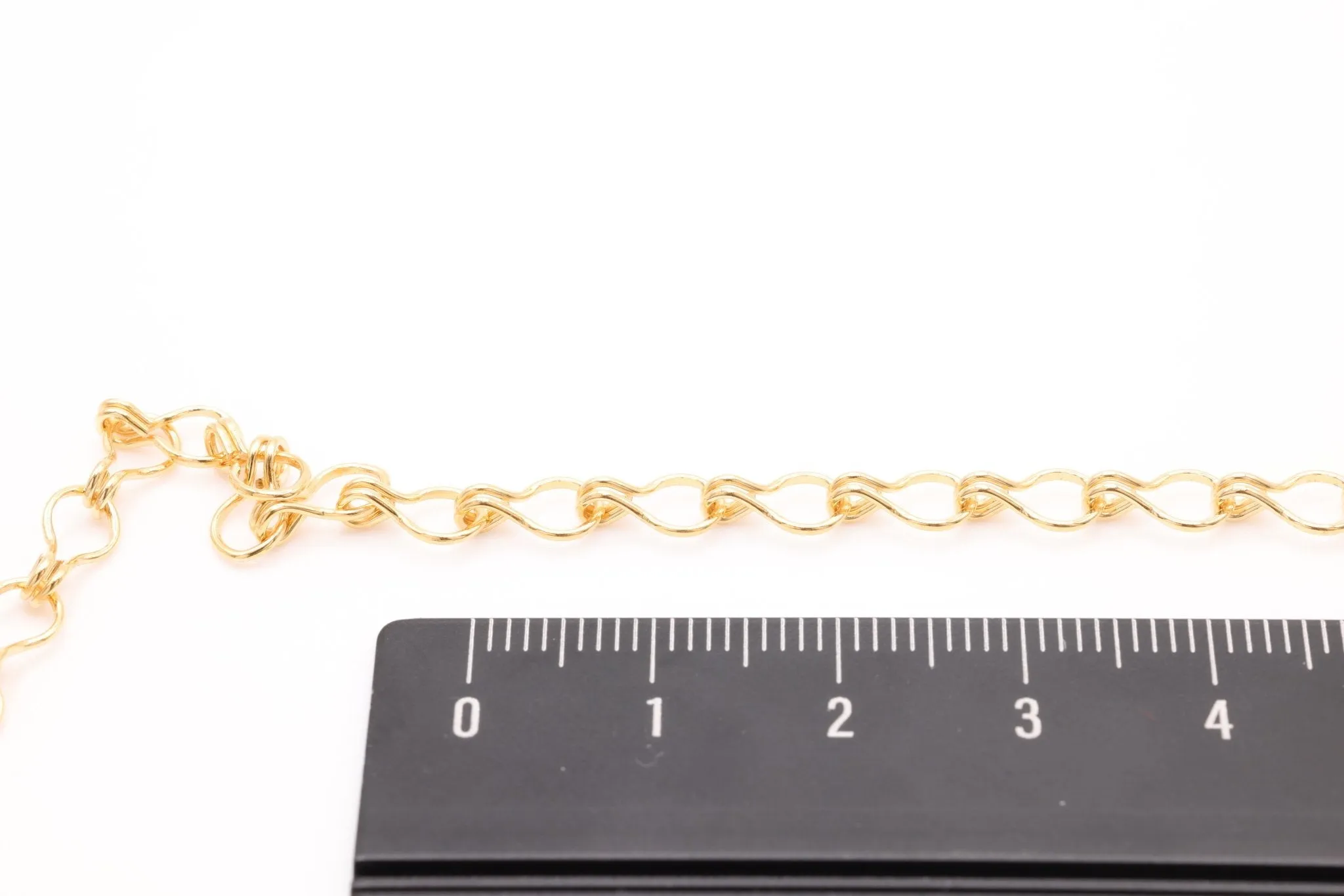 5mm Ladder Chain, 14K Gold-Filled, Pay Per Foot, Jewelry Making Chain