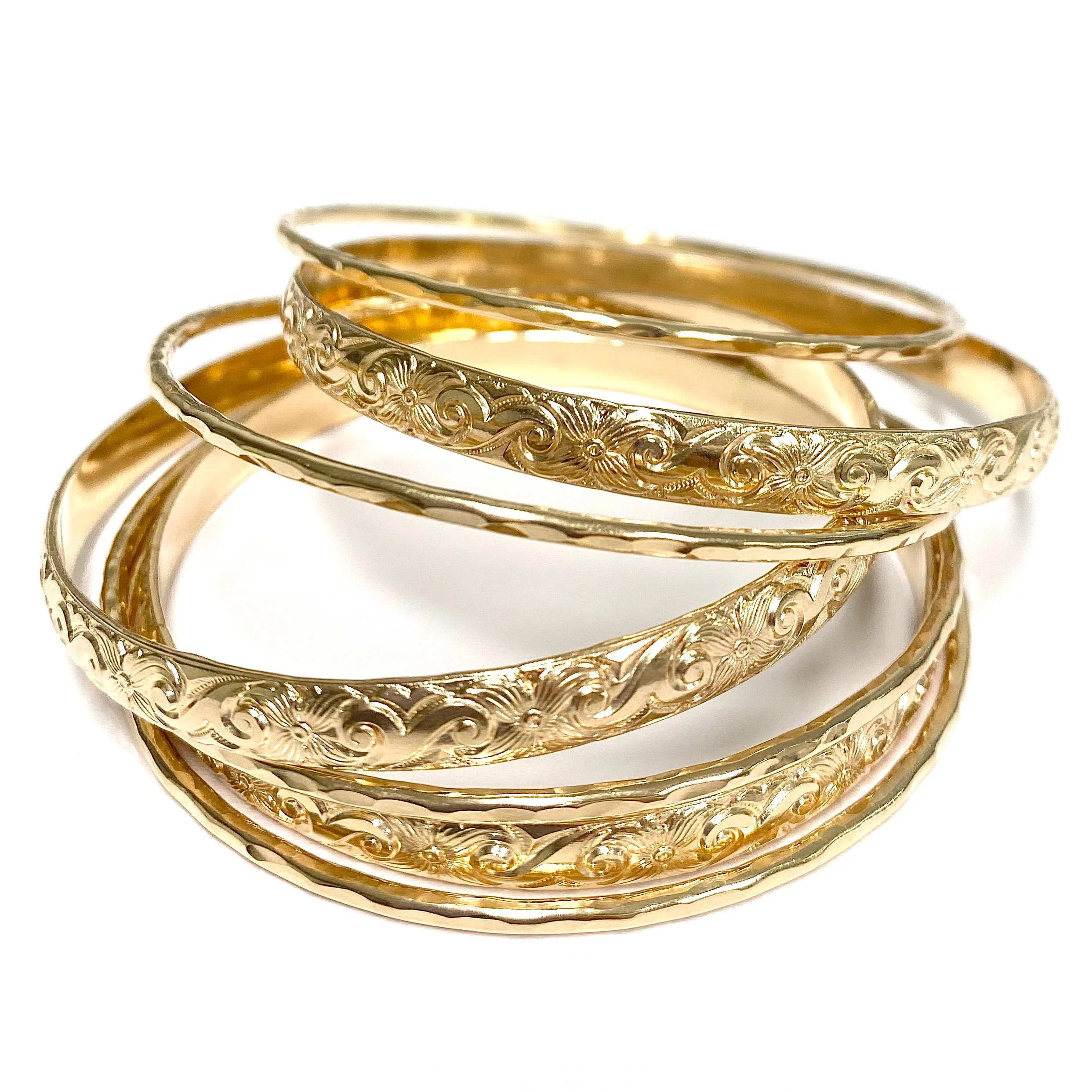 ATHENA bangle set - 6mm bangles (B484)