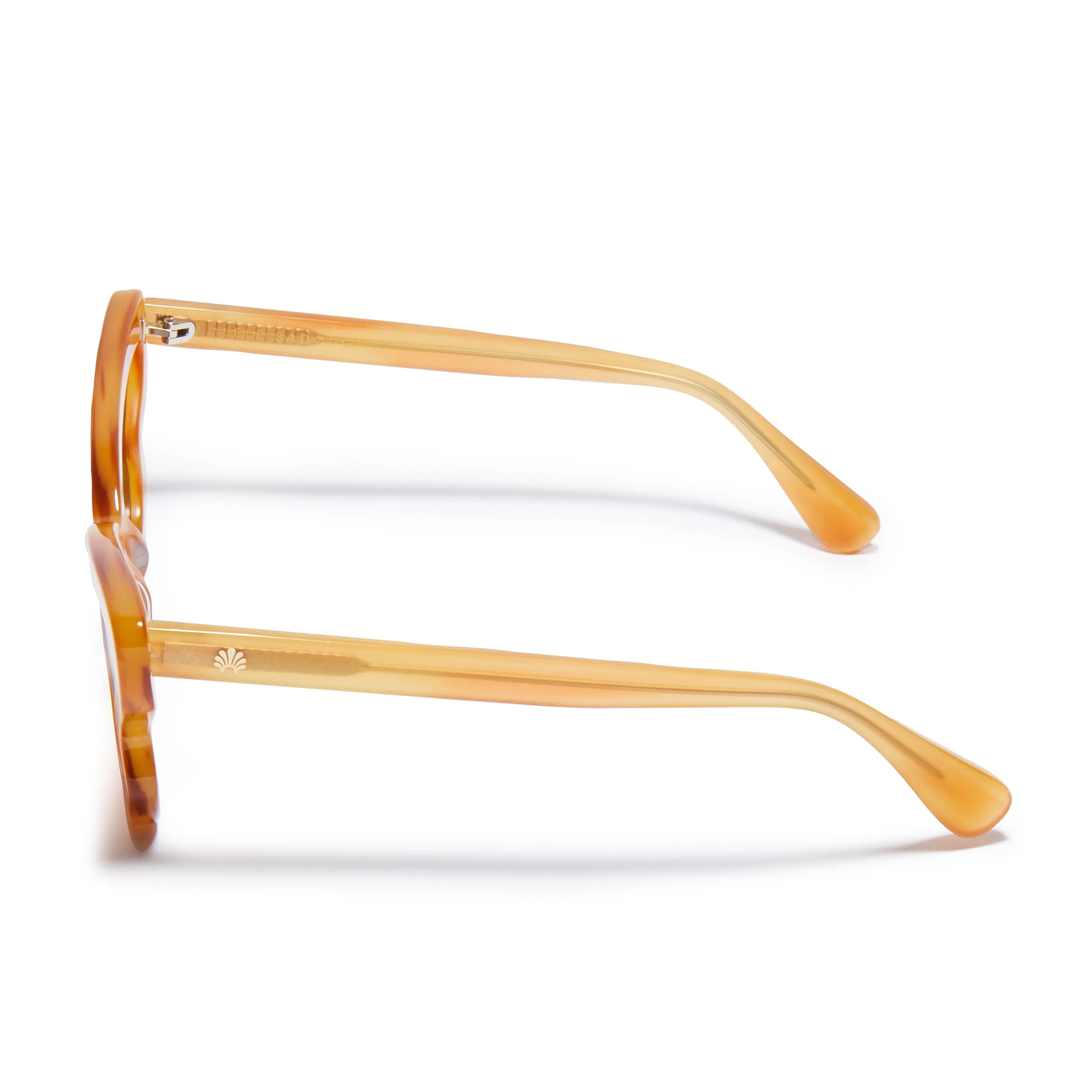 BLONDE TORTOISE PEGGY SUNGLASSES