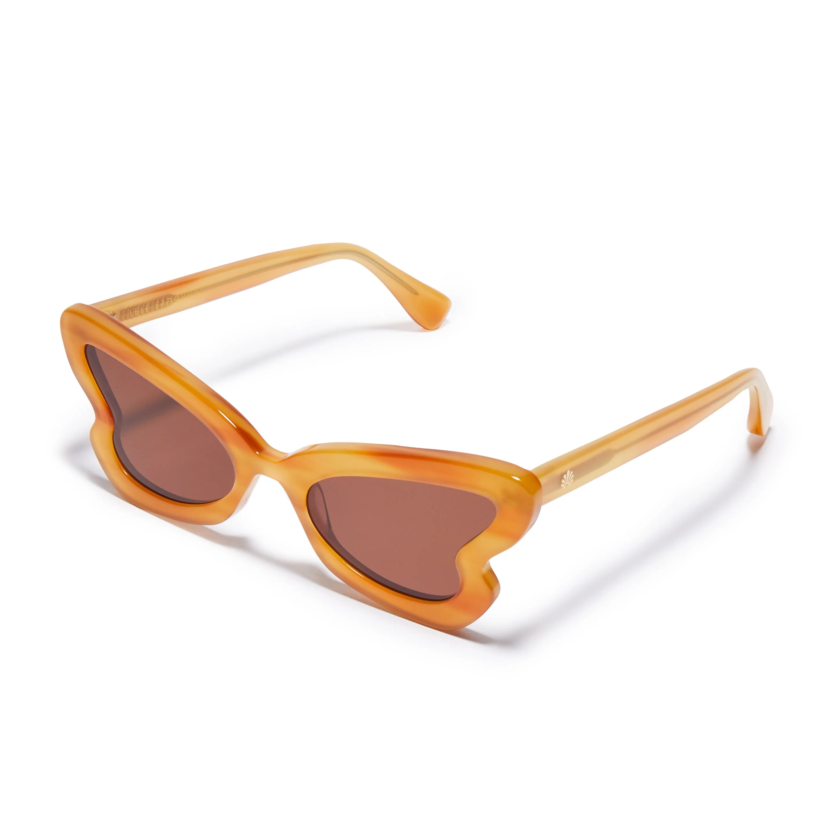 BLONDE TORTOISE PEGGY SUNGLASSES