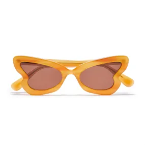 BLONDE TORTOISE PEGGY SUNGLASSES