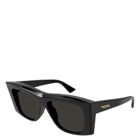 BV 1270S Visor D-Frame Sunglasses, Black (G)