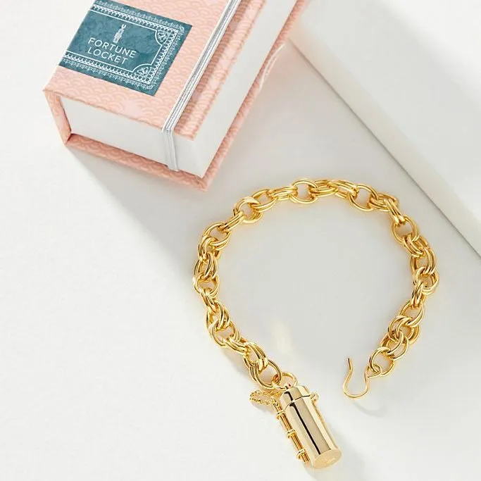 Capsule   Wand Bracelet - Gold