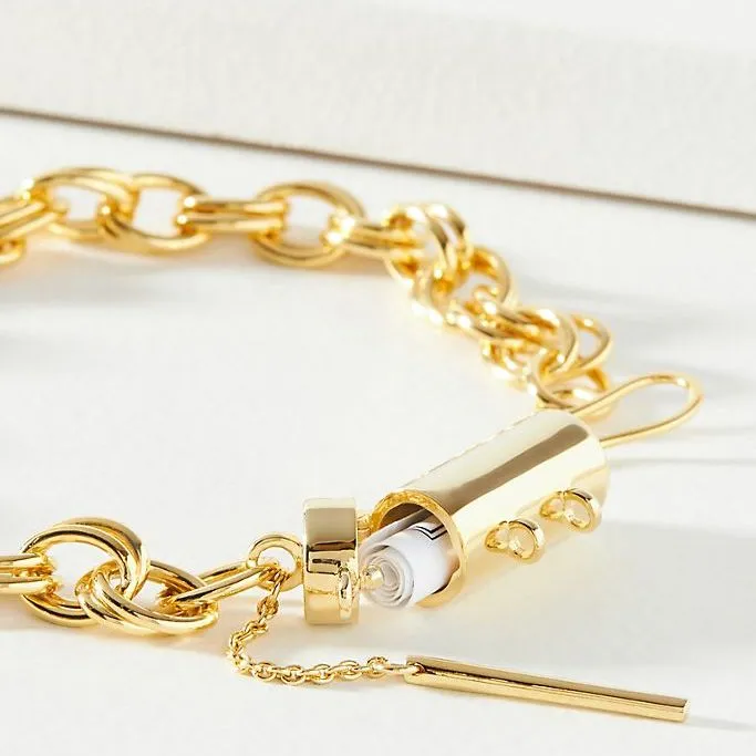 Capsule   Wand Bracelet - Gold