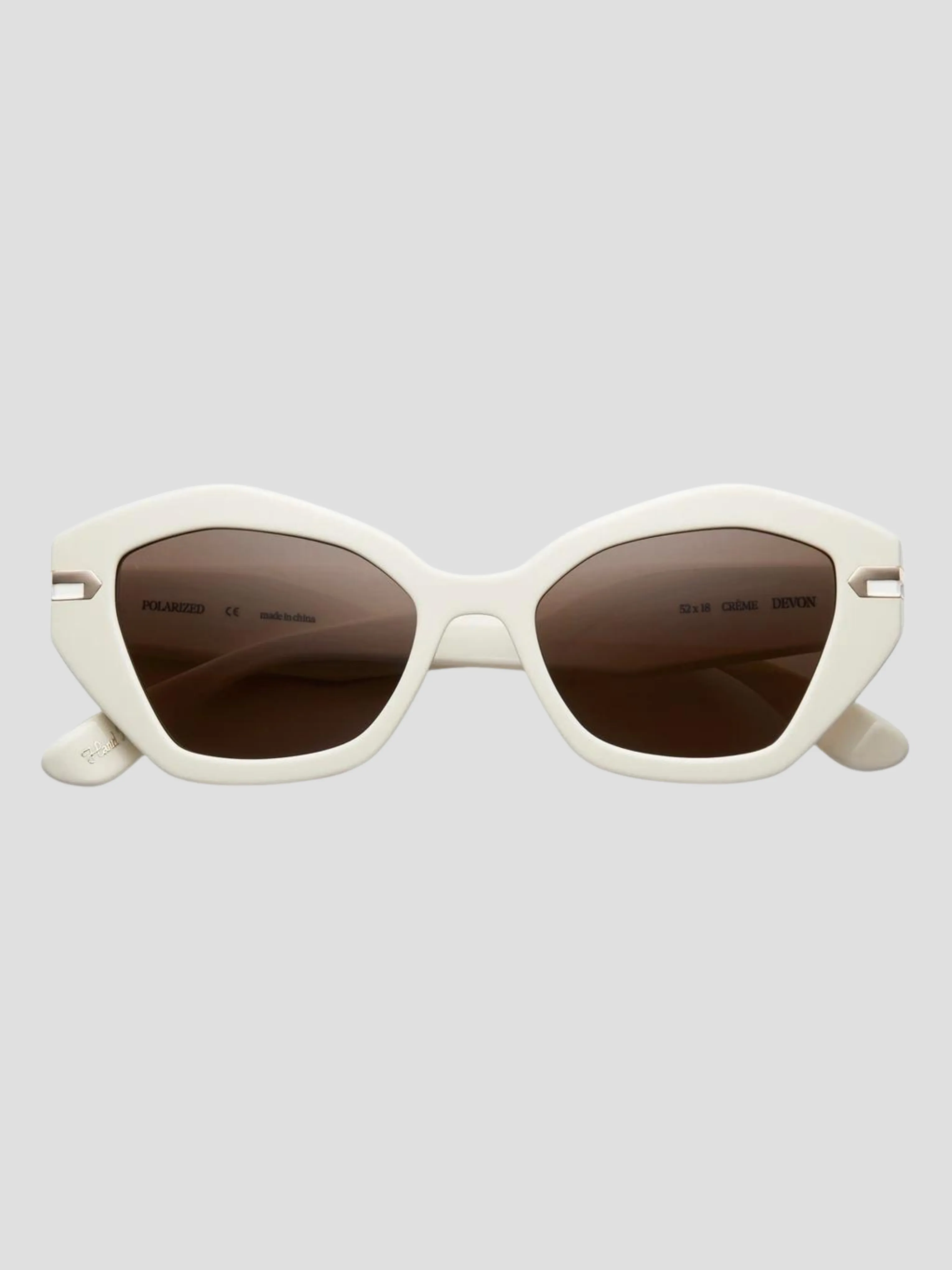 Devon Sunglasses in Cream