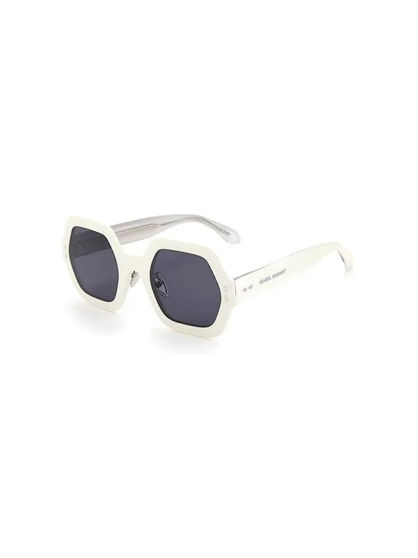 Ely Sunglasses in White