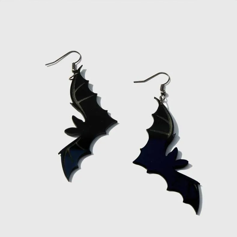 Flying Bats Earrings