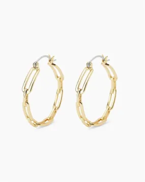 Gorjana Parker Link Small Hoop Earrings