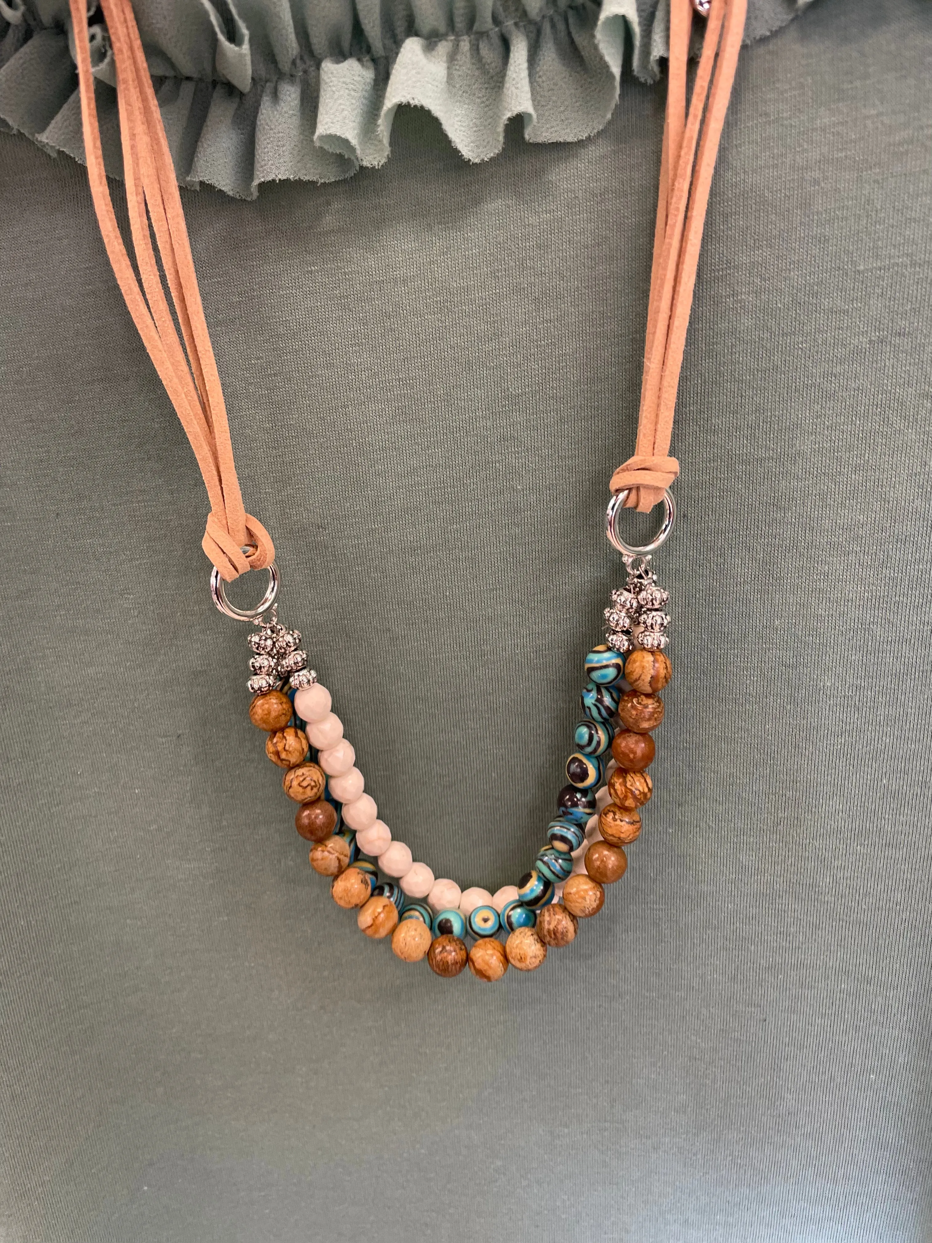 Howards Multi Colored Necklace