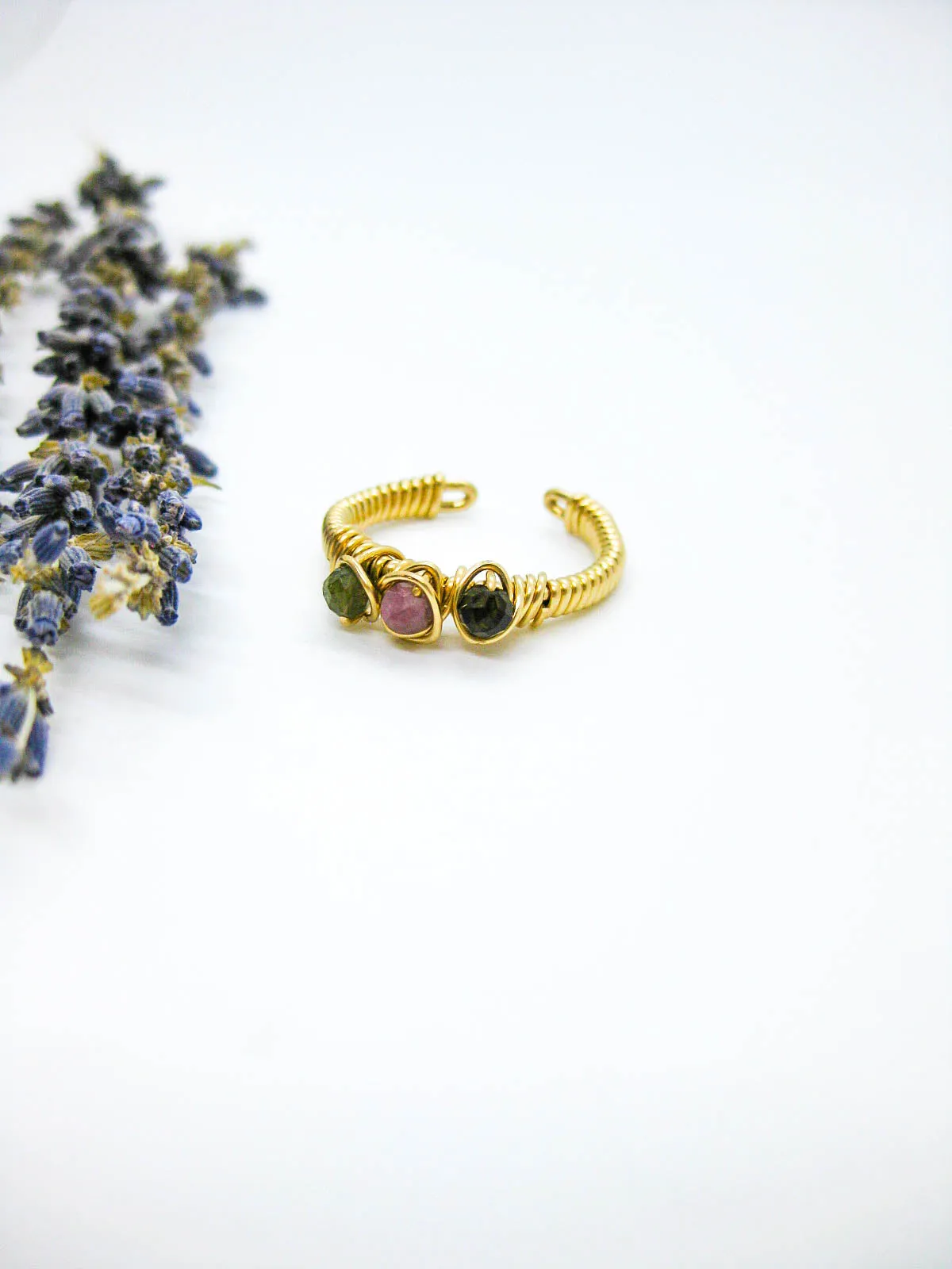 Hyacinth: Tourmaline Ring - r40