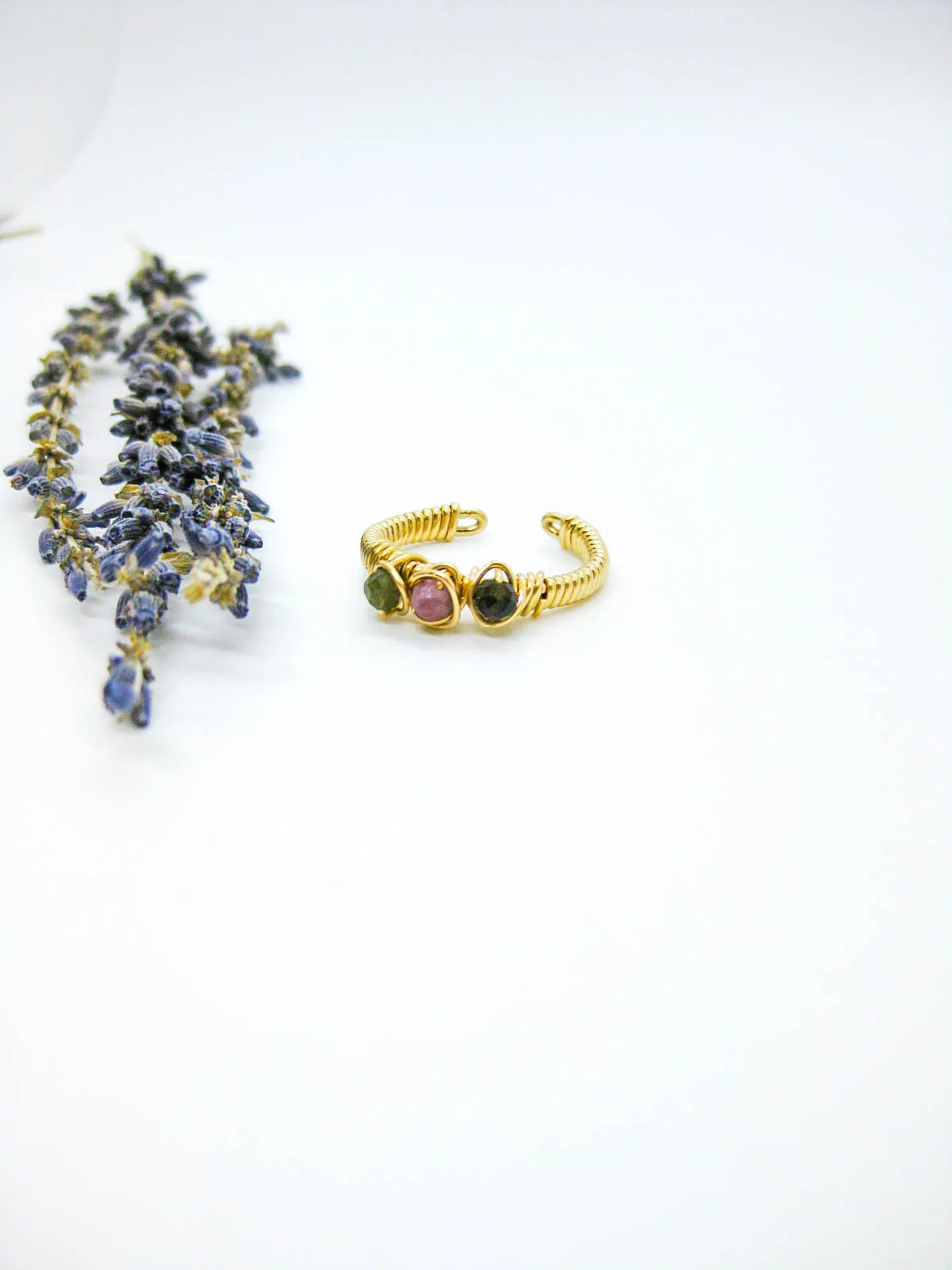 Hyacinth: Tourmaline Ring - r40