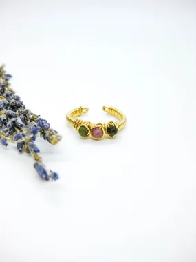 Hyacinth: Tourmaline Ring - r40