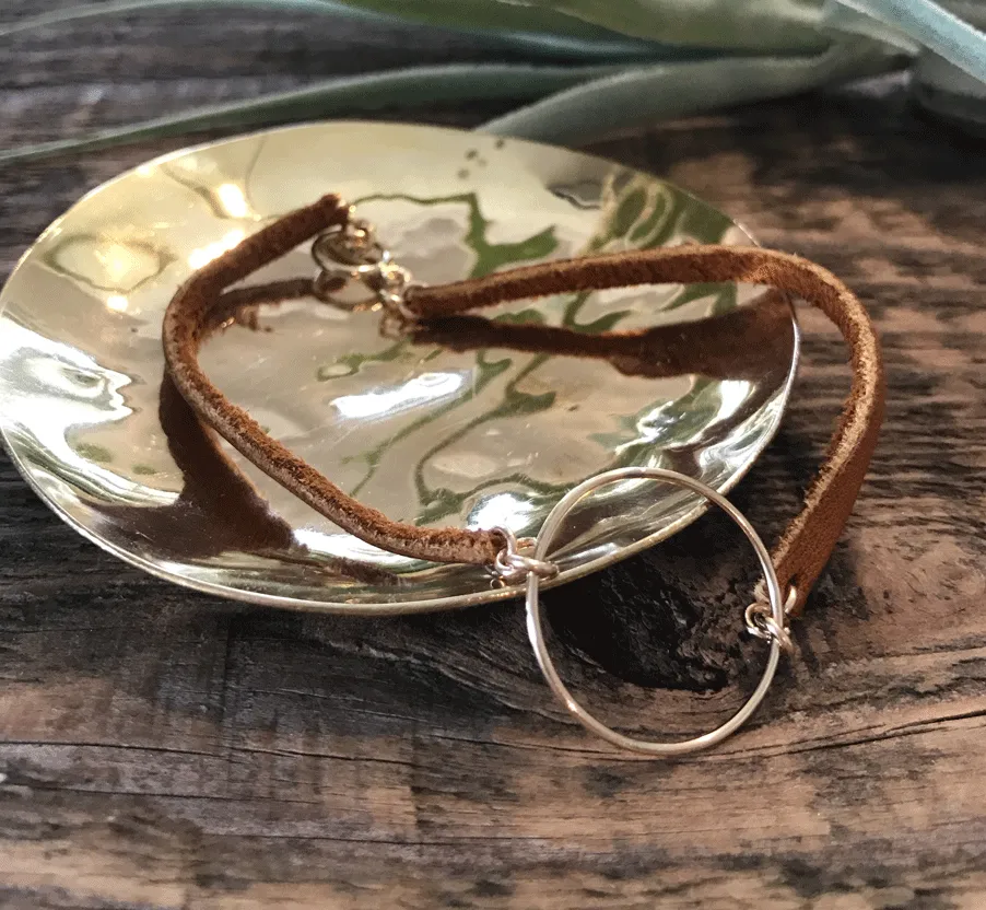 Minimalist Leather Bracelet