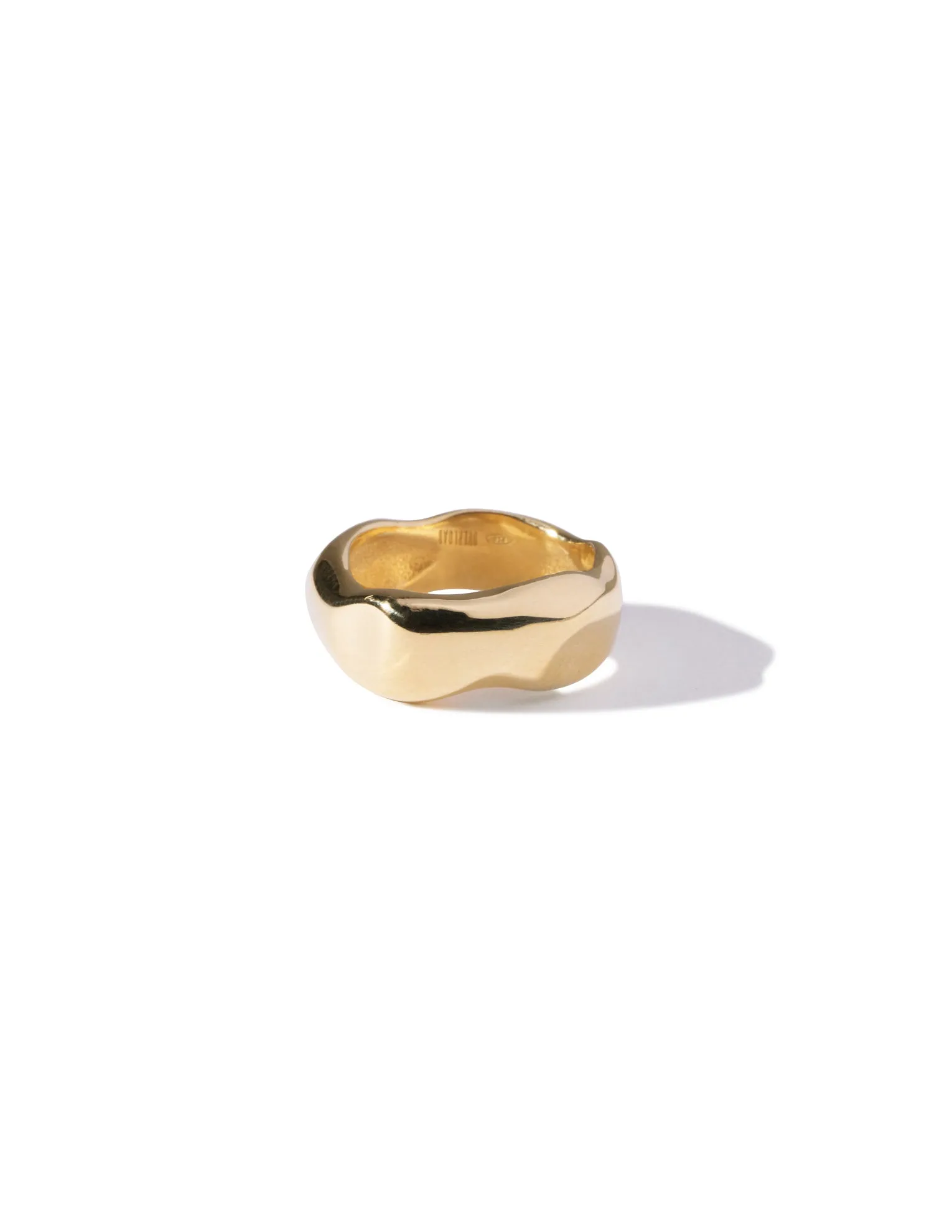 Organic Ring <br>Gold Vermeil