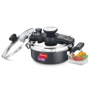 Prestige Svachh Clip-on 3 Litre Hard Anodised Pressure cooker