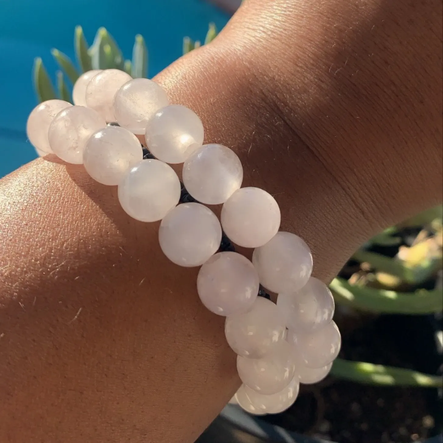 Rose Quartz Gemstone Bracelet