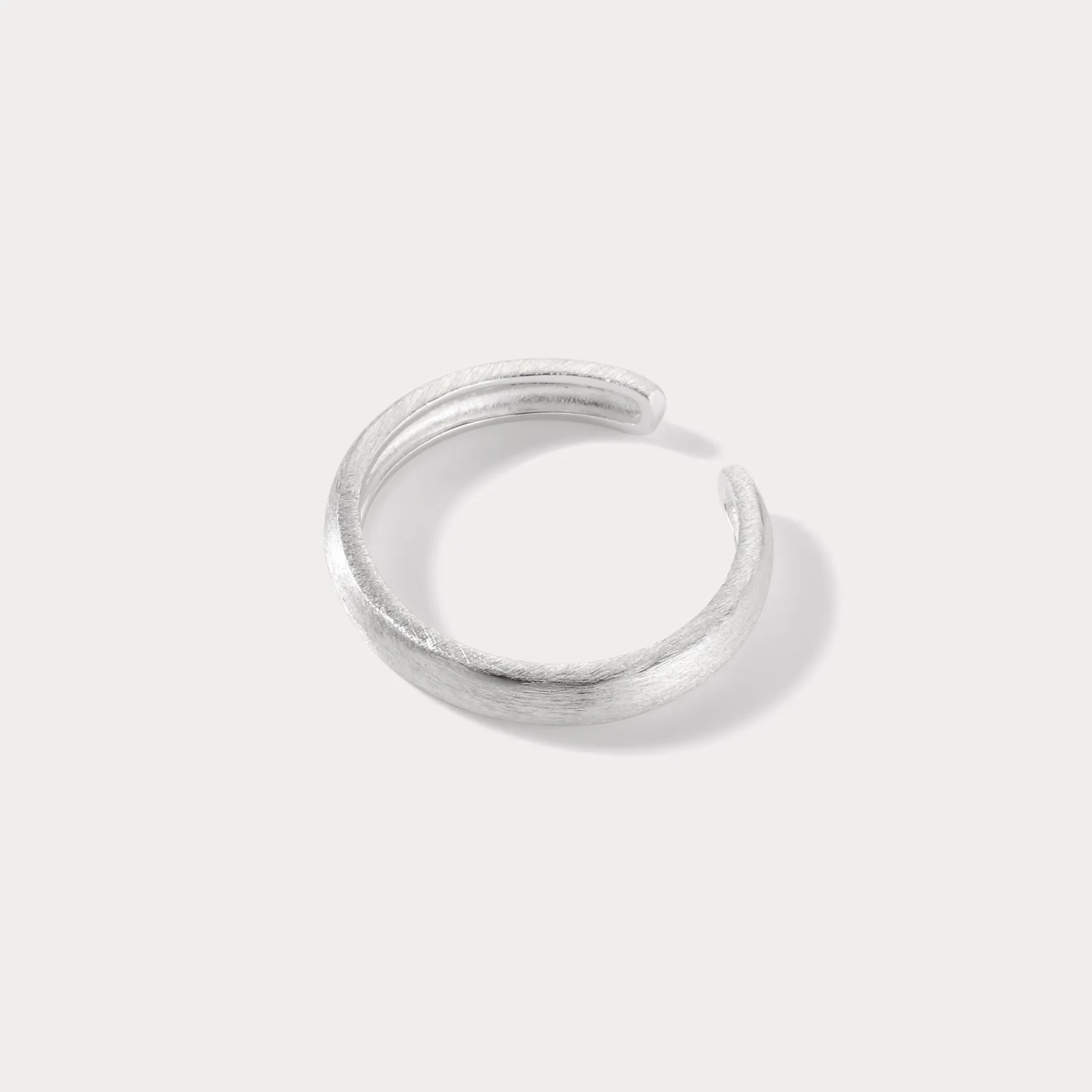 Silver Frosted Ring