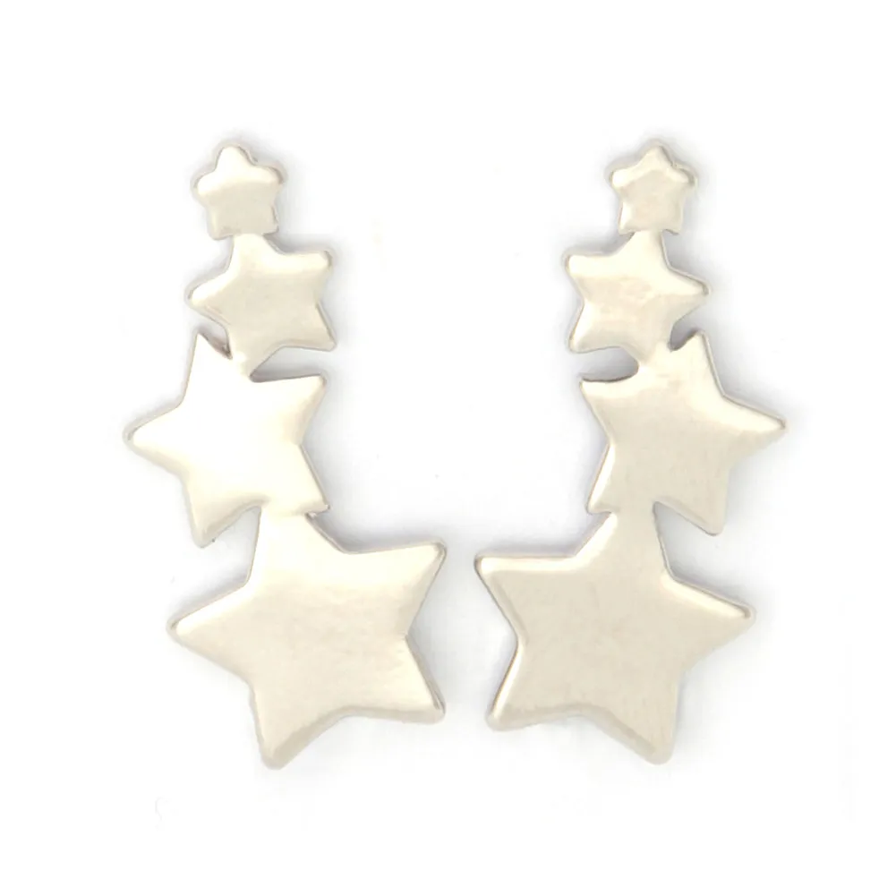 Star Constellation Ear Climber Earrings