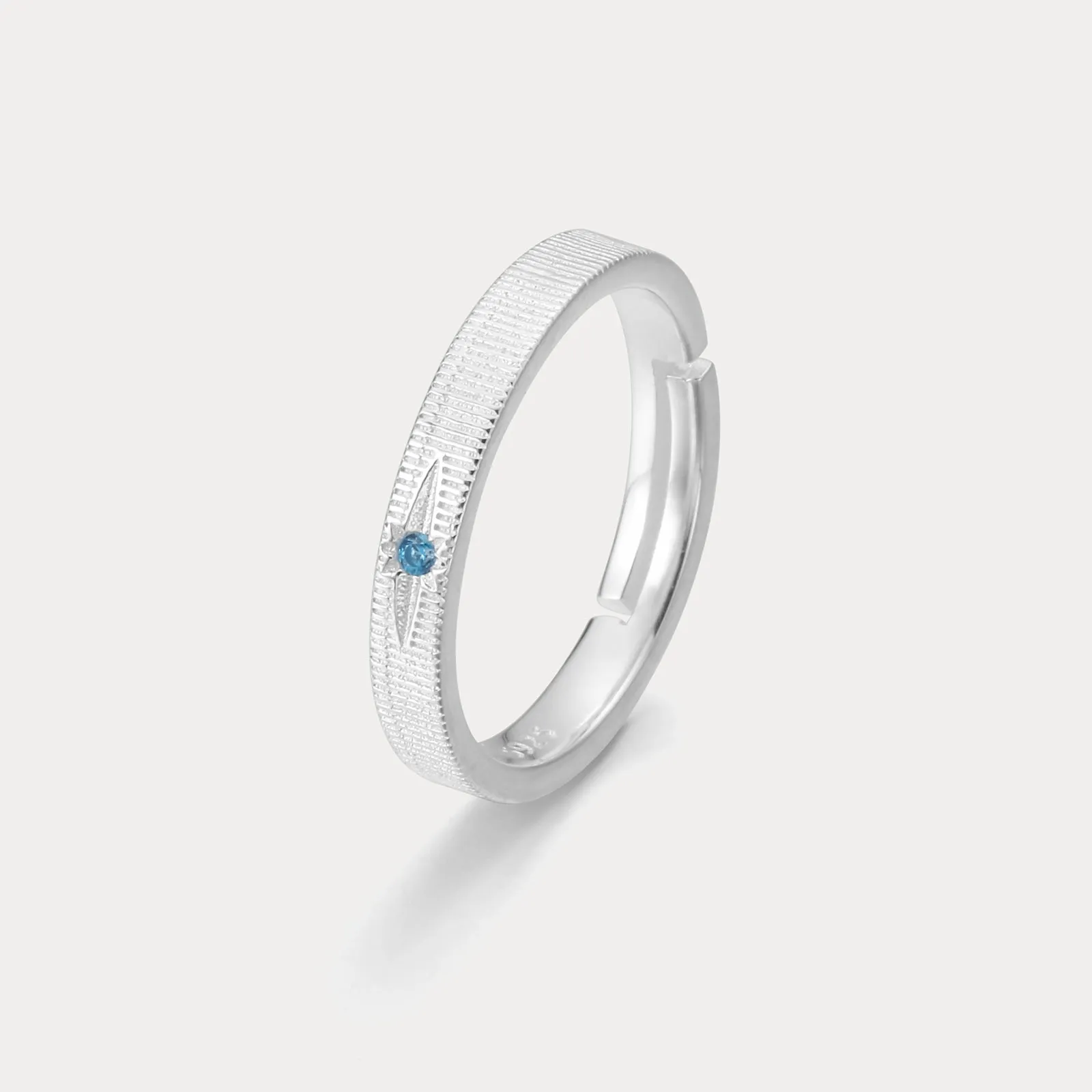 Starry Sky Blue Ring