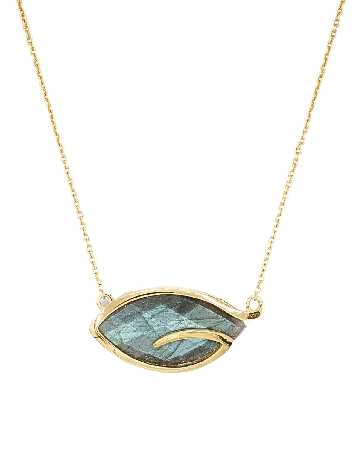 Take Flight Signature Necklace (Labradorite)