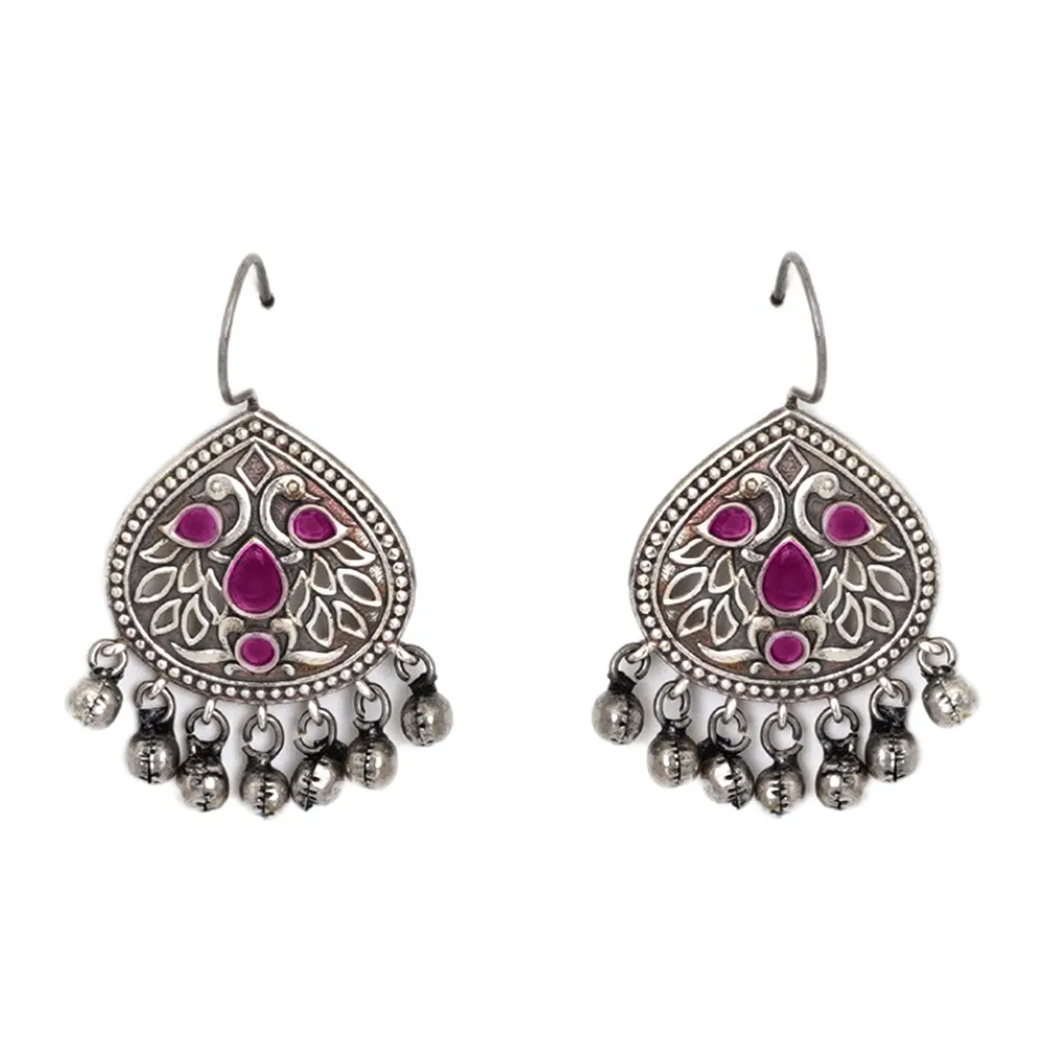 Teejh Sanvali Silver Oxidised Jewelry Gift Set