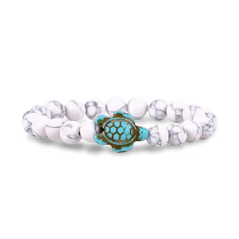 The Journey Turtle Tracking Bracelet in White