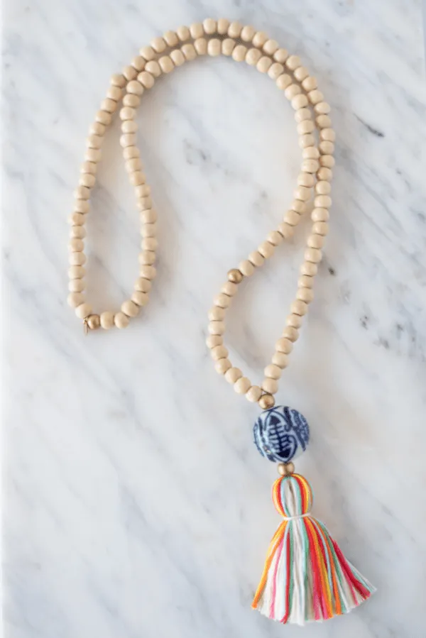 The Manigault Tassel Necklace