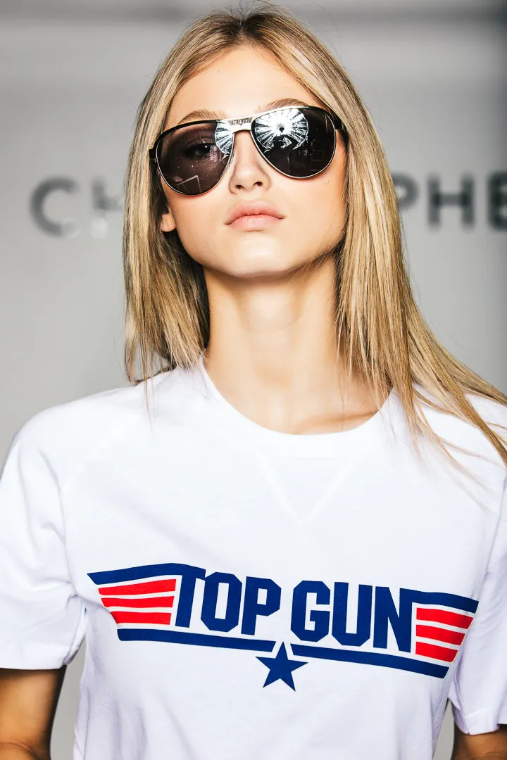 TOP GUN Unisex Aviator Sunglasses - MAVERICK