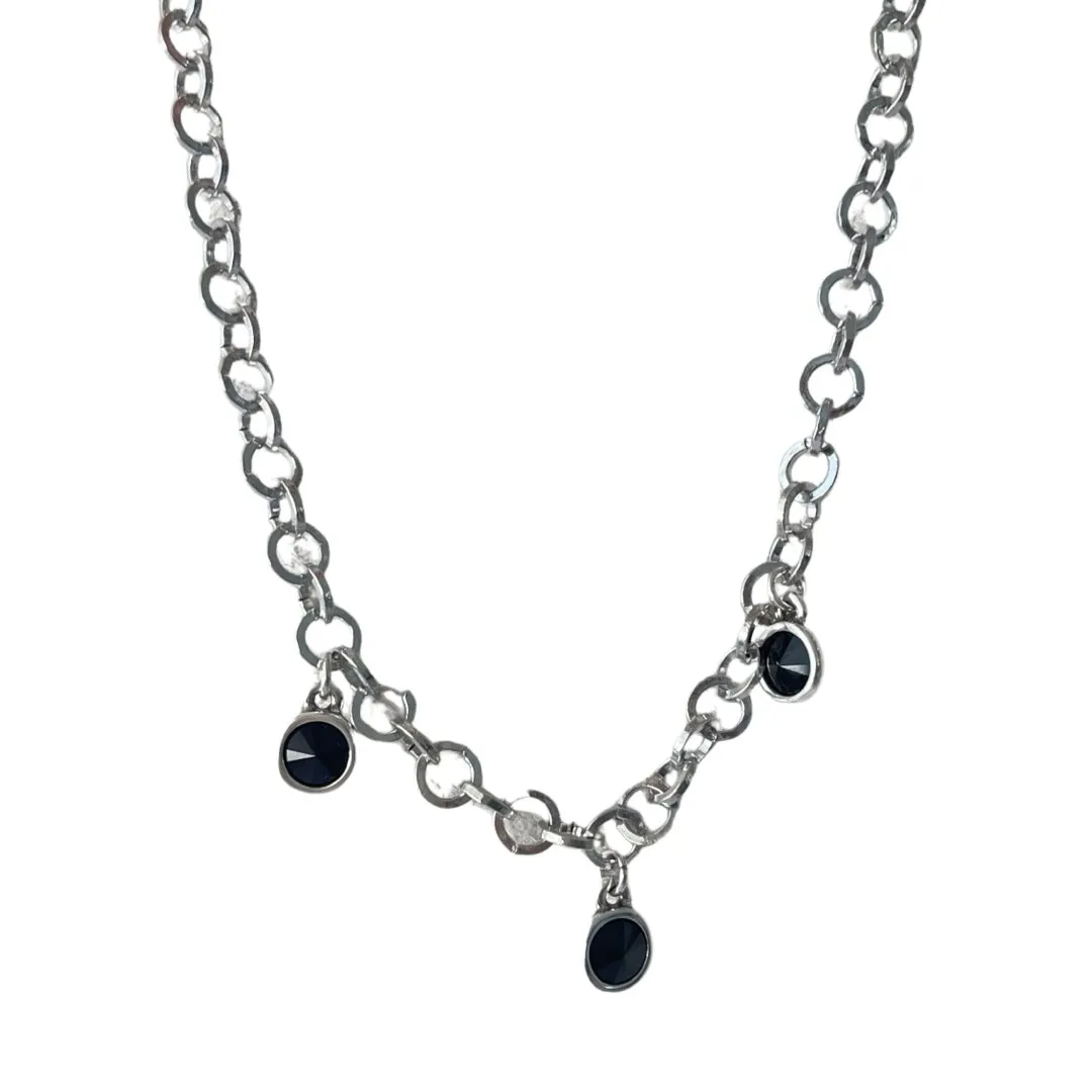 TRA-LA-RA BLACK DESTELLOS NECKLACE