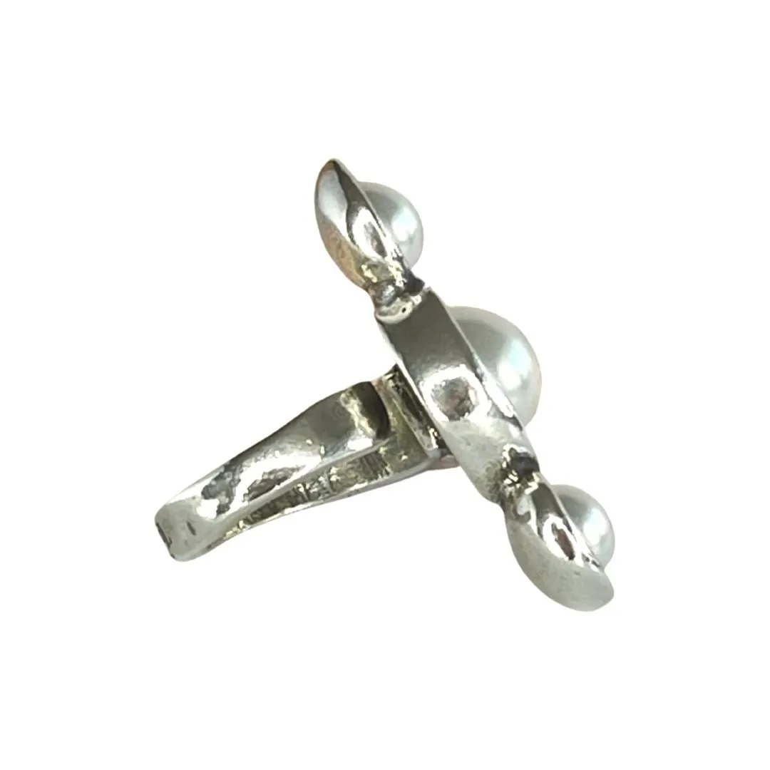 TRA-LA-RA PERLADA ADJUSTABLE RING