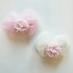 Tulle Pompom Clip