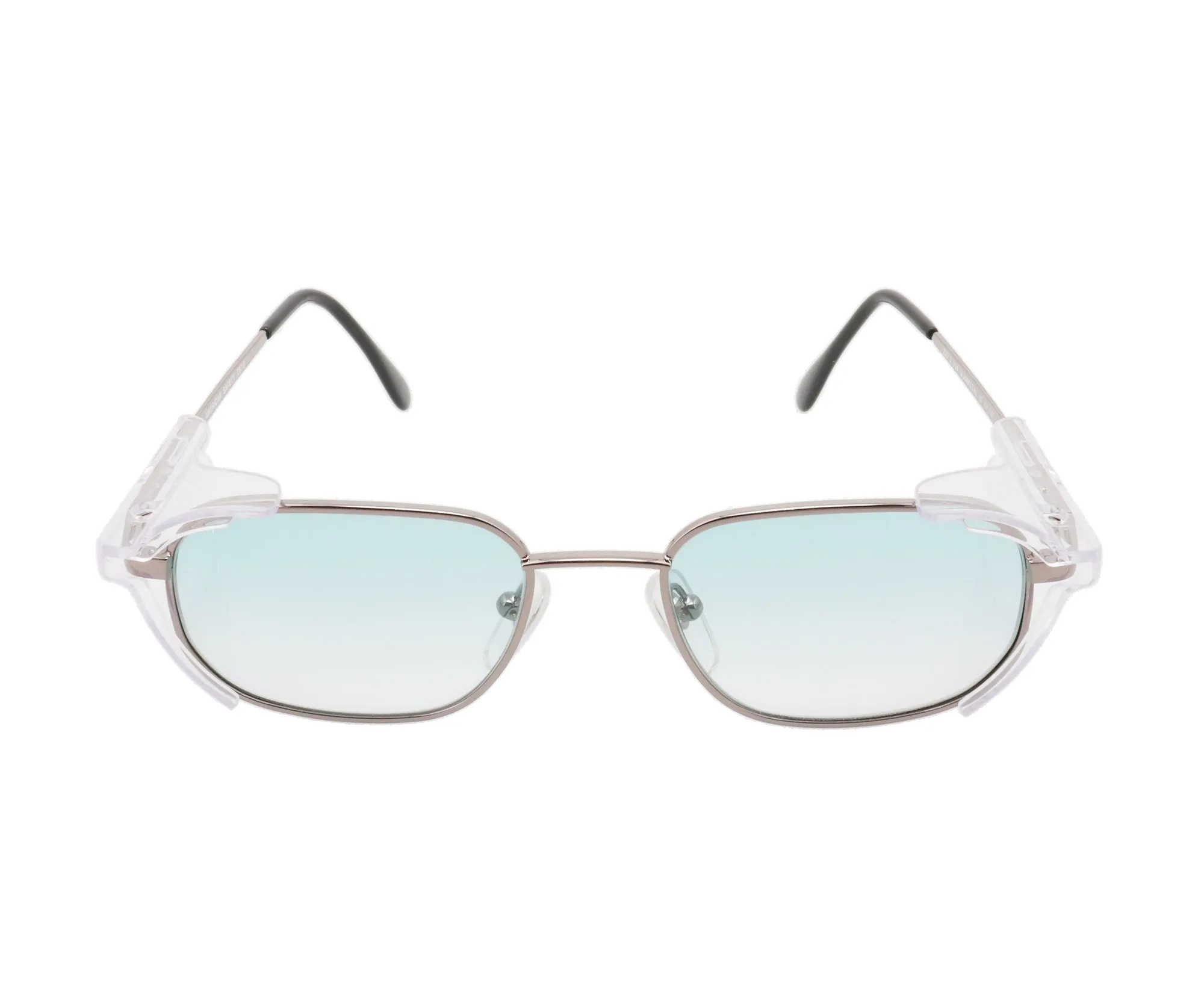 VF Hustler Safety Glasses Silver (Ocean Blue)