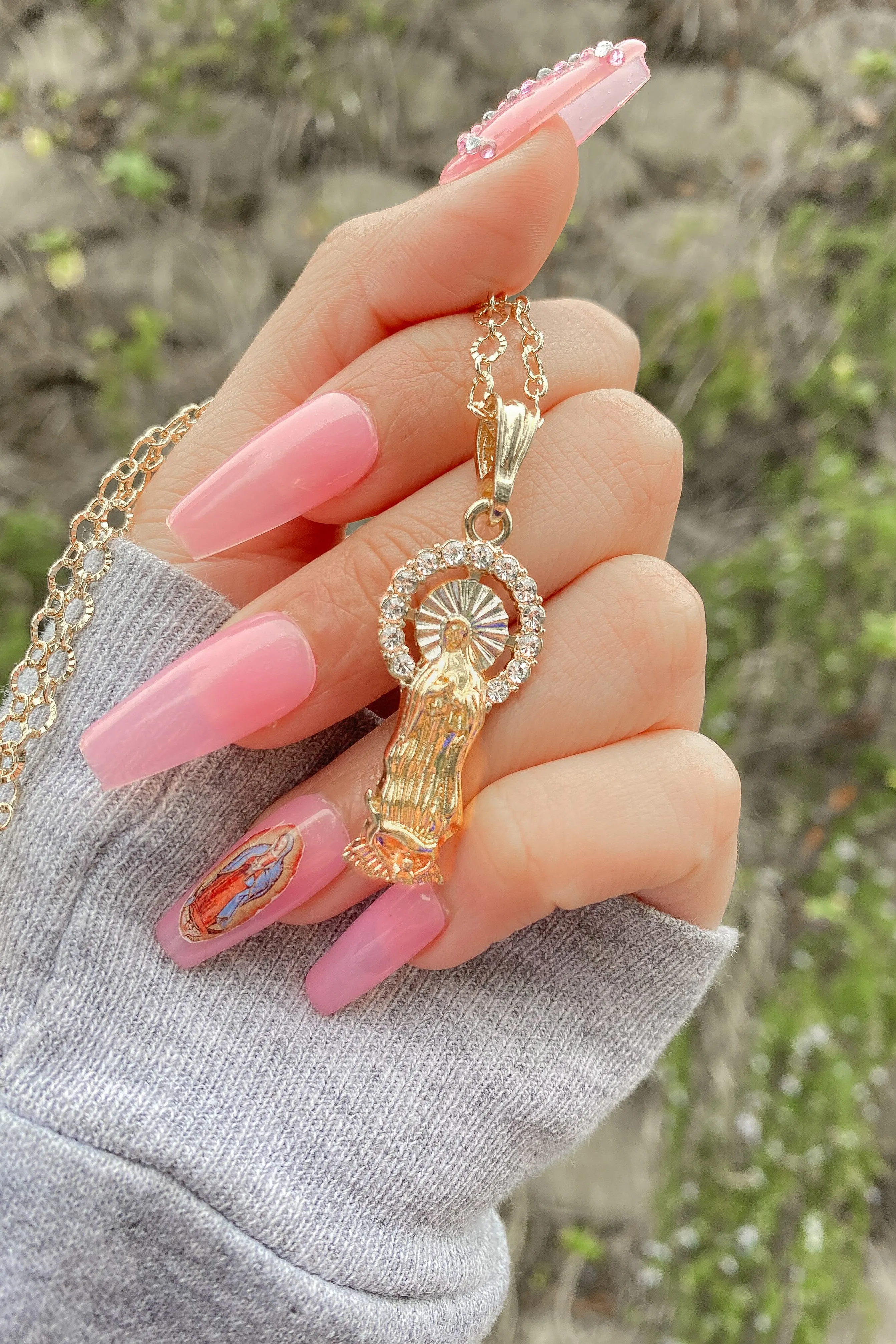 Virgencita Halo Necklace