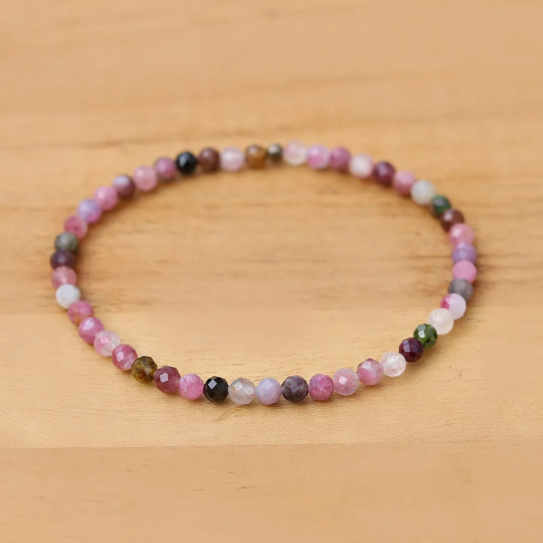 Watermelon Tourmaline Bracelet